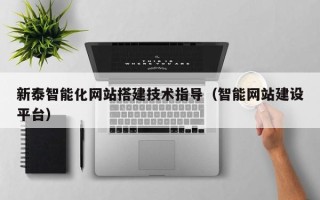 伊犁新泰智能化网站搭建技术指导（智能网站建设平台）